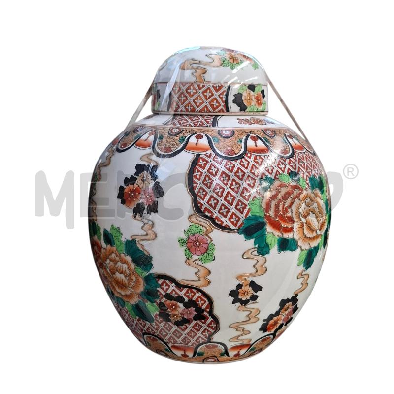 POTICHE VASO CINESE ALTA 28 CM CIRCA | Mercatino dell'Usato Arcore 1
