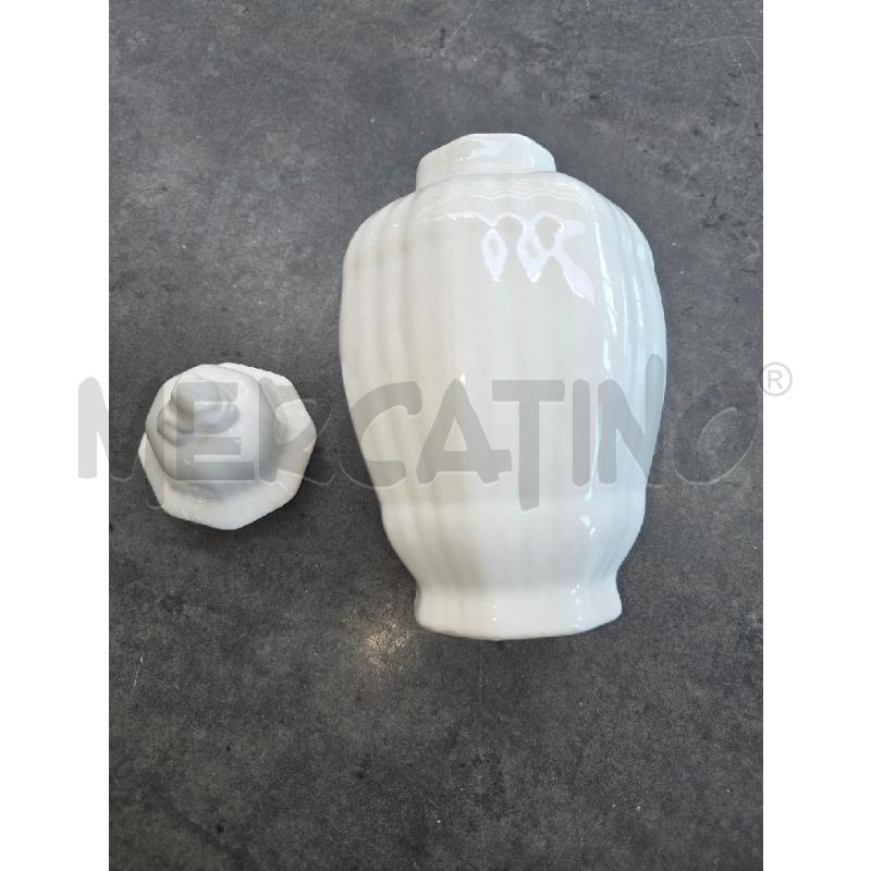 POTICHE VASO DELFT HOLLAND BIANCO 18CM | Mercatino dell'Usato Arcore 2