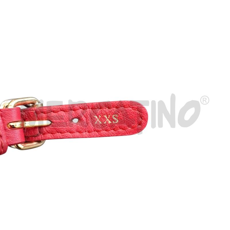 PRINCE AND PRINCESS COLLARINO E GUINZAGLIO ROSSO XXS | Mercatino dell'Usato Arcore 5