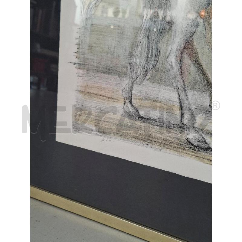 PROVA D'AUTORE DOMENICO PURIFICATO CAVALLI 50X70 CM | Mercatino dell'Usato Arcore 4