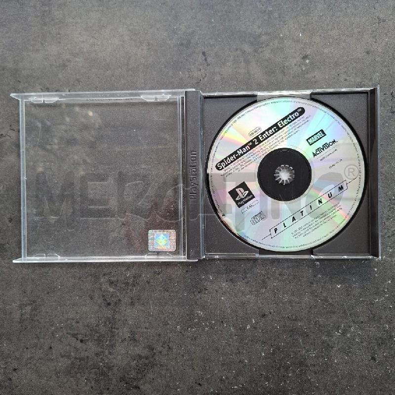 PS1 SPIDER MAN 2 ENTER ELECTRO | Mercatino dell'Usato Arcore 2