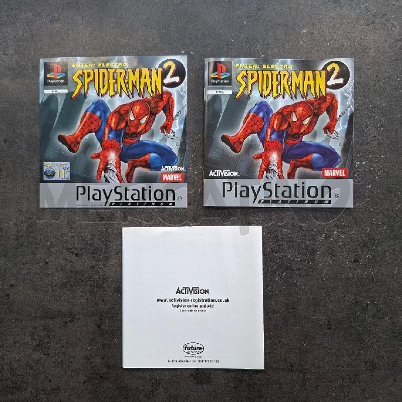 PS1 SPIDER MAN 2 ENTER ELECTRO | Mercatino dell'Usato Arcore 3