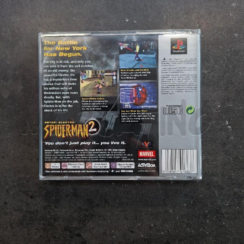 PS1 SPIDER MAN 2 ENTER ELECTRO | Mercatino dell'Usato Arcore 4