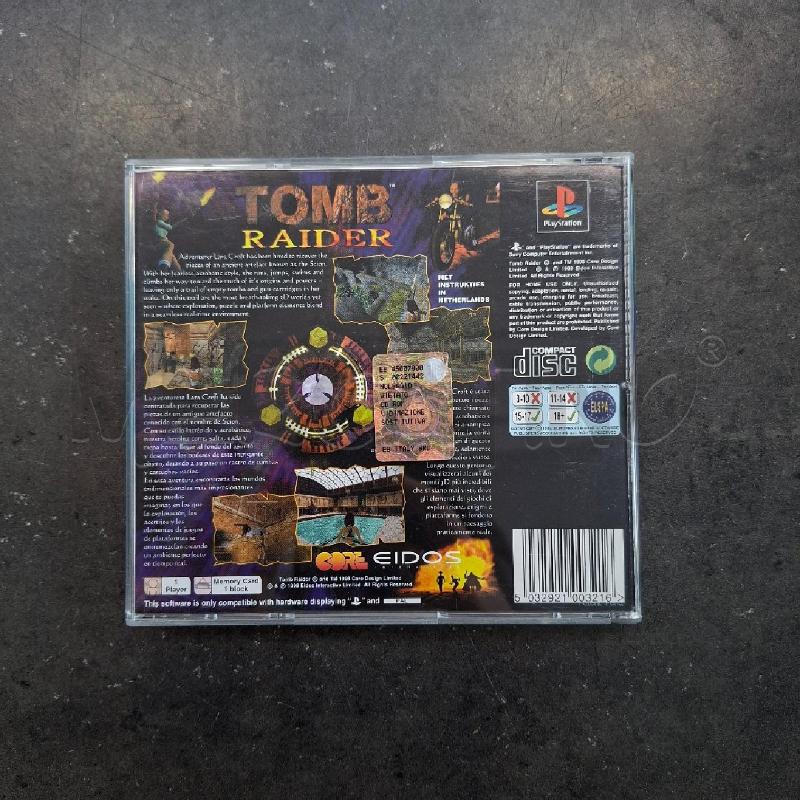 PS1 TOMB RAIDER: FEATURING LARA CROFT | Mercatino dell'Usato Arcore 4
