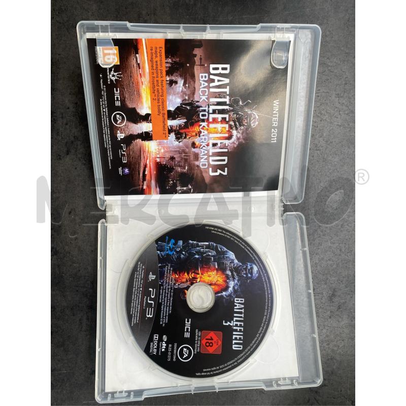 PS3 BATTLEFIELD 3  | Mercatino dell'Usato Arcore 3