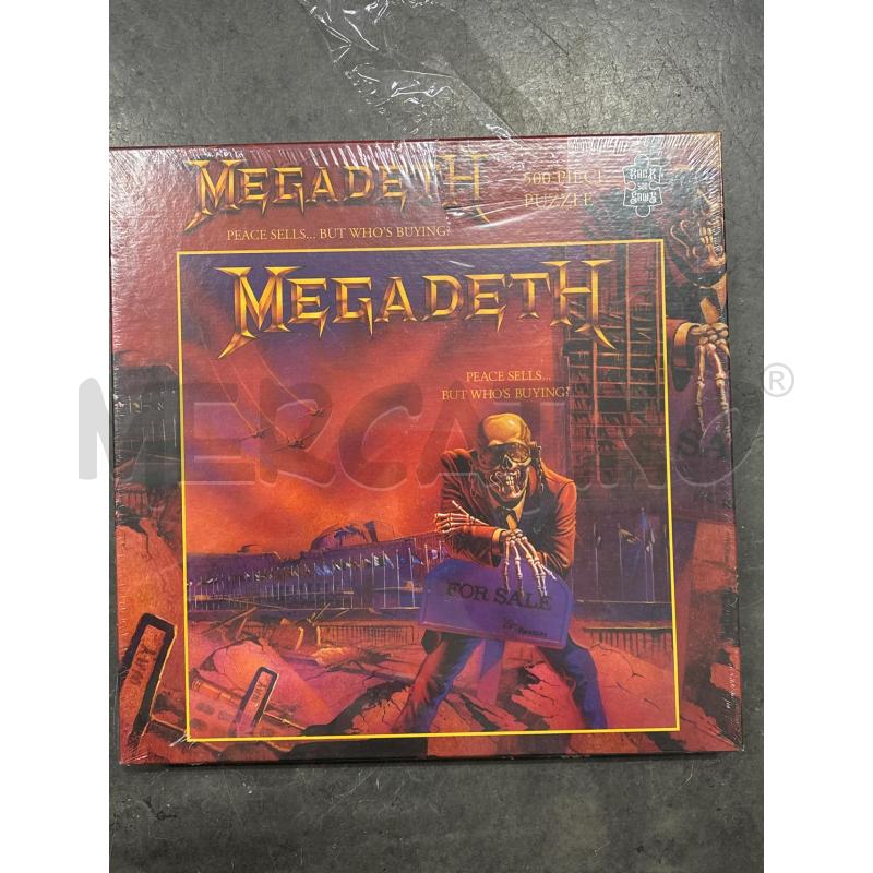 PUZZLE ROCK 500 SAWS MEGADETH | Mercatino dell'Usato Arcore 1