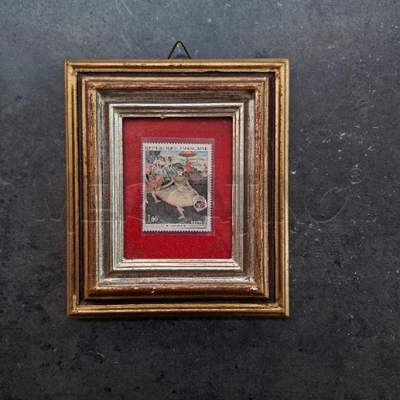 QUADRETTO FRANCOBOLLO E. DEGAS  | Mercatino dell'Usato Arcore 1