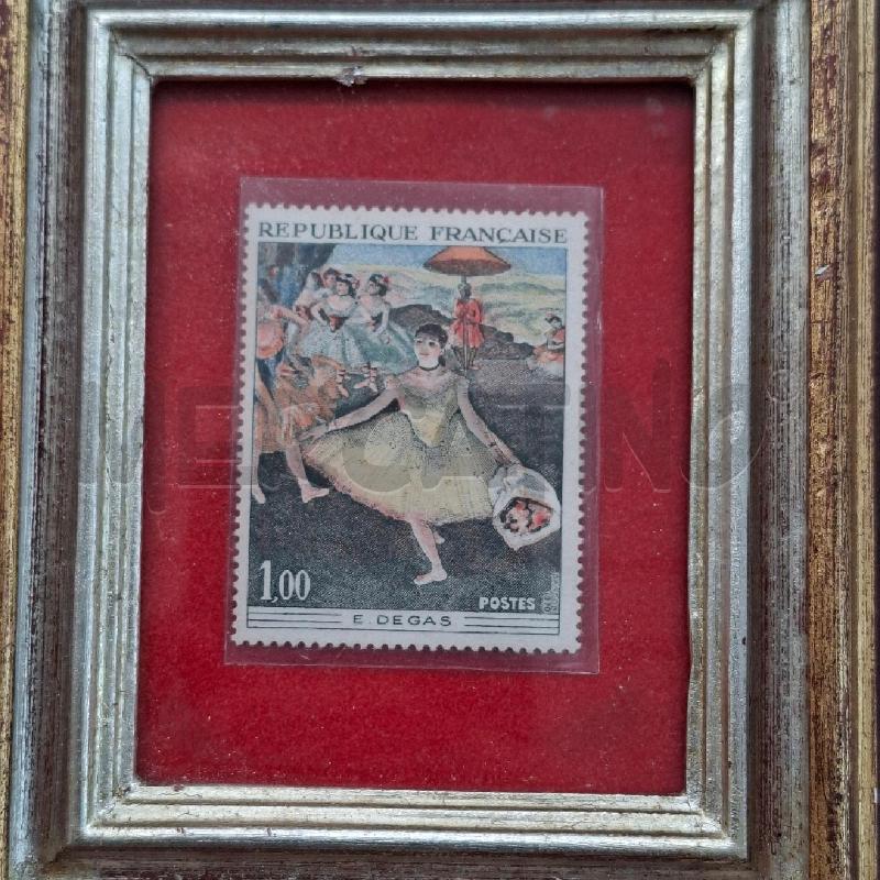 QUADRETTO FRANCOBOLLO E. DEGAS  | Mercatino dell'Usato Arcore 2