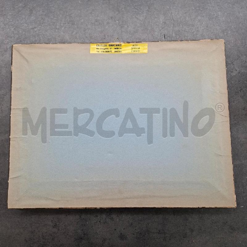 QUADRETTO VECCHIO CORNICE IN LEGNO 34X44 CM  | Mercatino dell'Usato Arcore 2