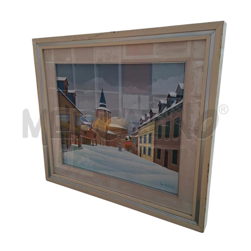 QUADRO 36X44 LUC VIEILLARD PAESAGGIO  | Mercatino dell'Usato Arcore 1