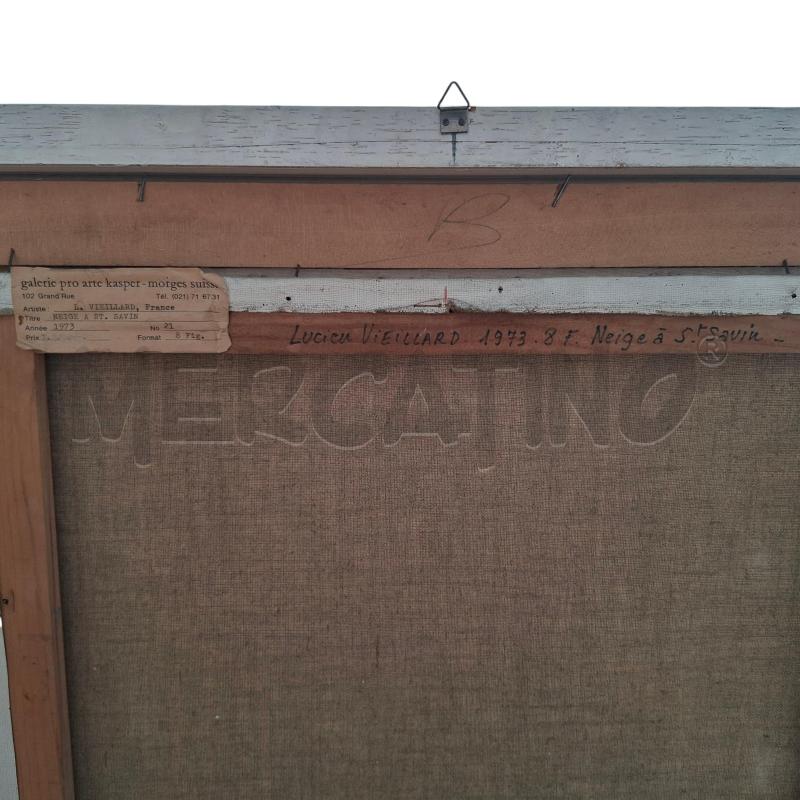 QUADRO 36X44 LUC VIEILLARD PAESAGGIO  | Mercatino dell'Usato Arcore 3