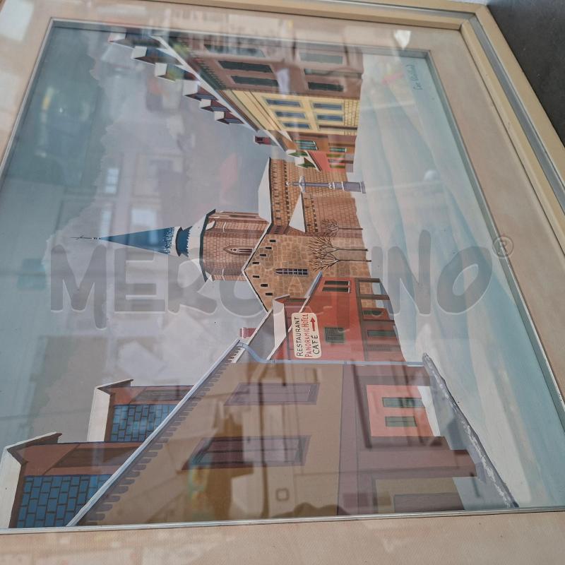 QUADRO 36X44 LUC VIEILLARD PAESAGGIO  | Mercatino dell'Usato Arcore 5