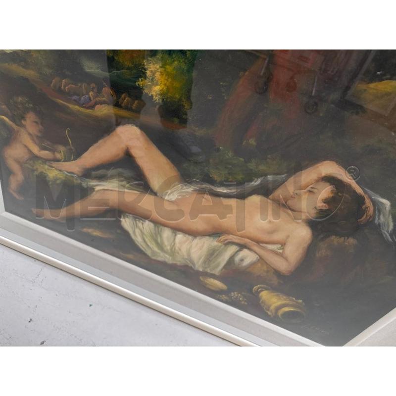 QUADRO 70X50 LEHNER ERIKA 1968 NUDO | Mercatino dell'Usato Arcore 3