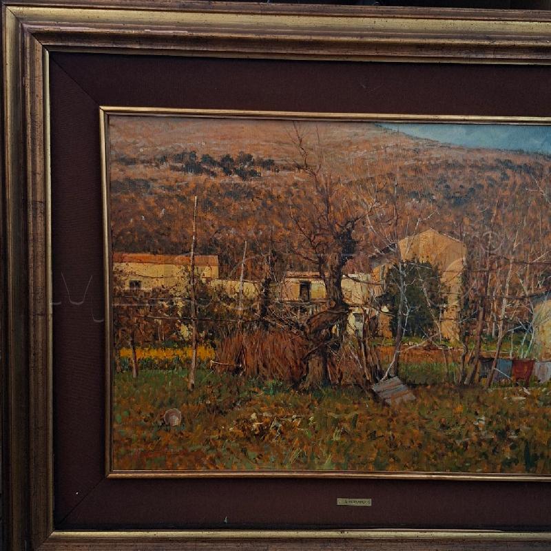 QUADRO ARMANDO ROMANO 50X70 OLIO DU TELA | Mercatino dell'Usato Arcore 2