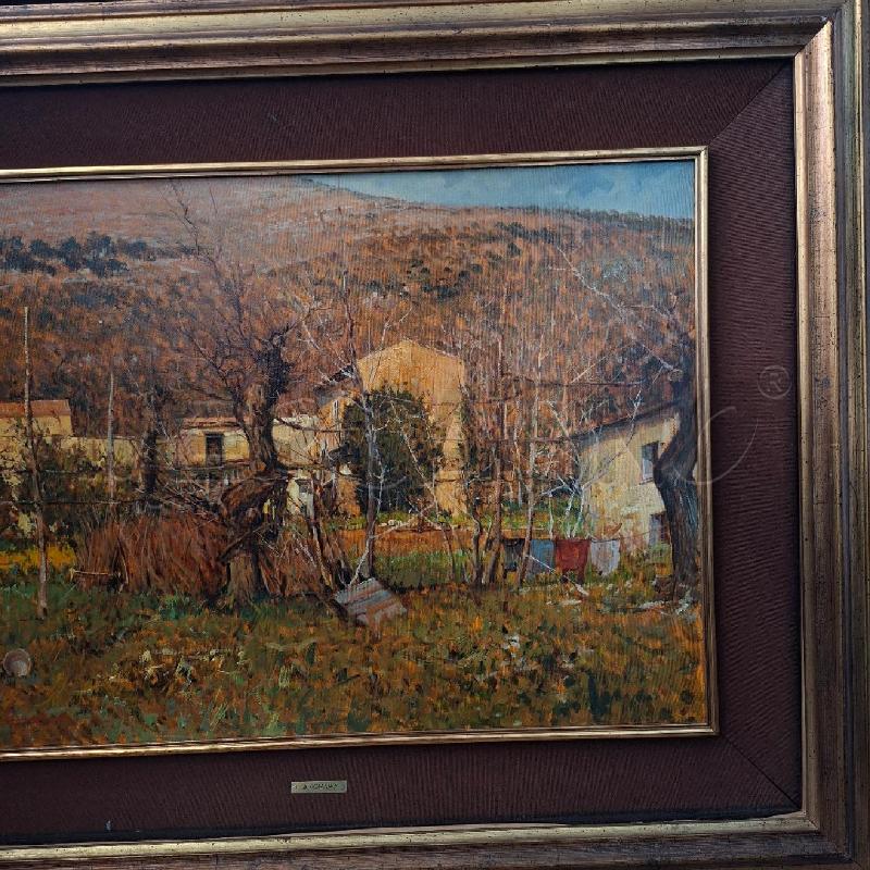 QUADRO ARMANDO ROMANO 50X70 OLIO DU TELA | Mercatino dell'Usato Arcore 3