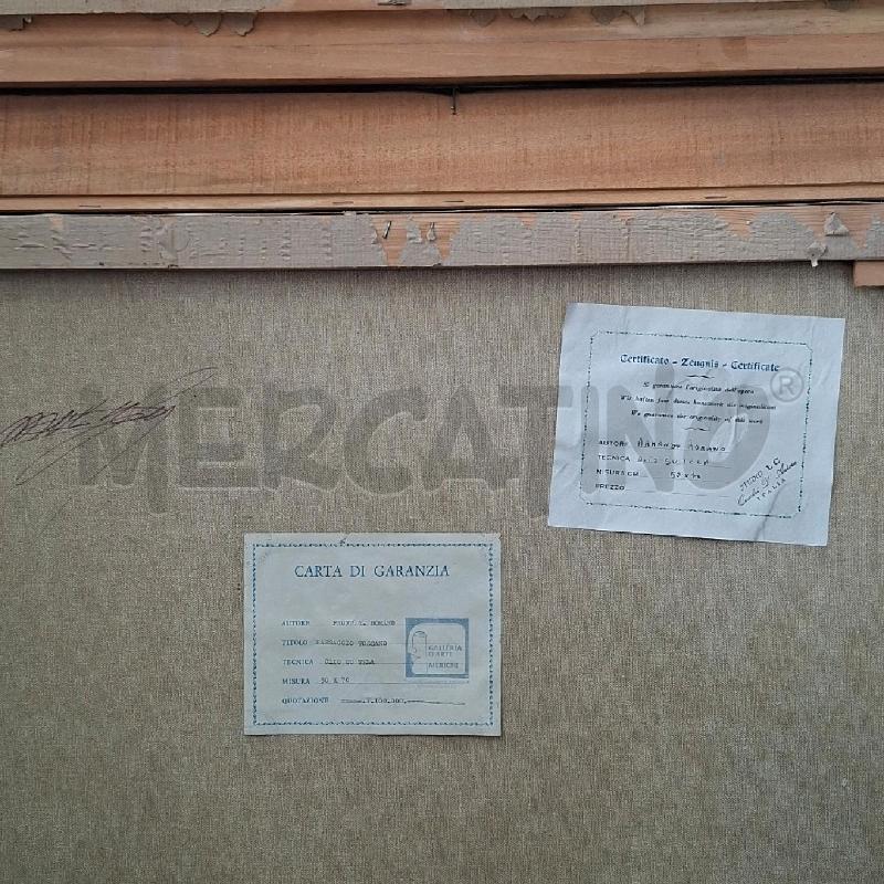 QUADRO ARMANDO ROMANO 50X70 OLIO DU TELA | Mercatino dell'Usato Arcore 5