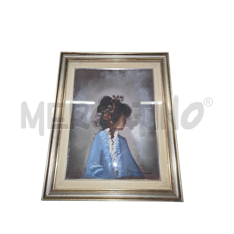 QUADRO BONACINA BAMBINA DI PROFILO | Mercatino dell'Usato Arcore 1
