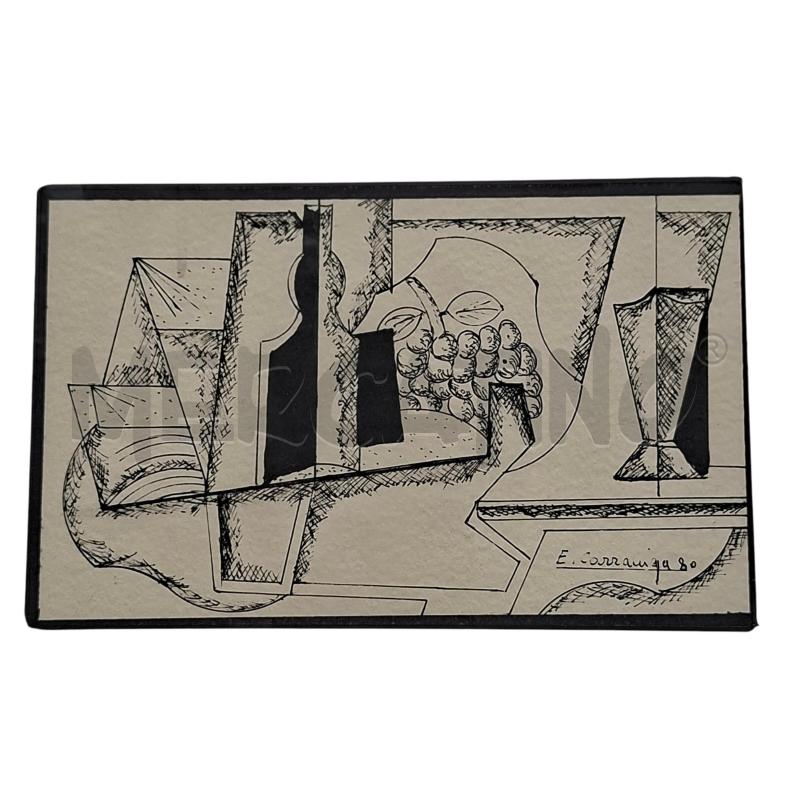 QUADRO CHINA ENRICO CARZANIGA 25X20  | Mercatino dell'Usato Arcore 2
