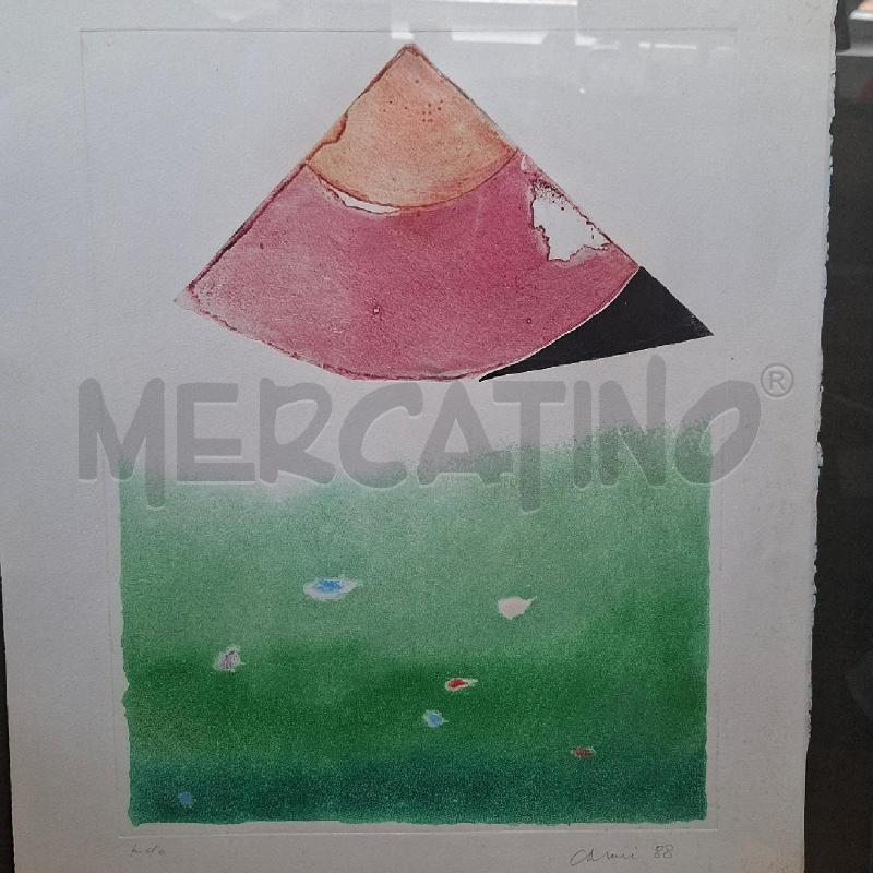QUADRO EUGENIO CARMI 45X63 CM SENZA CORNICE | Mercatino dell'Usato Arcore 2