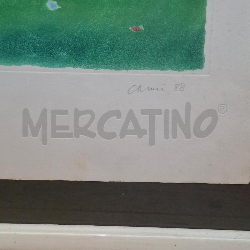 QUADRO EUGENIO CARMI 45X63 CM SENZA CORNICE | Mercatino dell'Usato Arcore 3