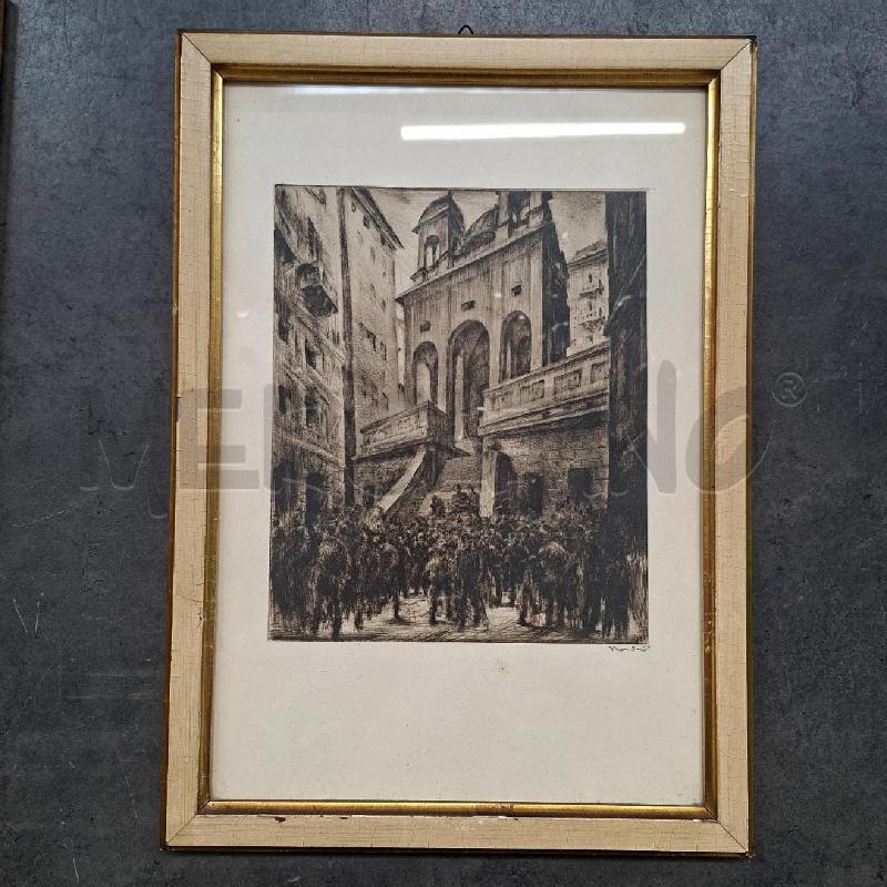 QUADRO EUGEN KRON 27X22 CM  | Mercatino dell'Usato Arcore 1