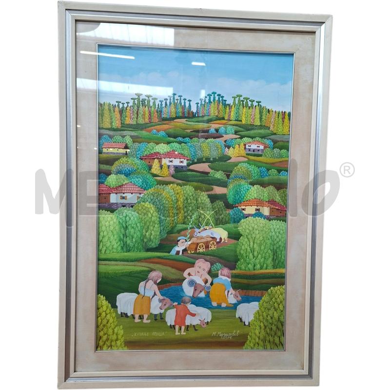 QUADRO KUPANJE OVACA MIHAJLO MARJANCEVIC | Mercatino dell'Usato Arcore 1