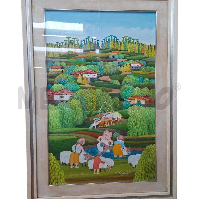 QUADRO KUPANJE OVACA MIHAJLO MARJANCEVIC | Mercatino dell'Usato Arcore 2