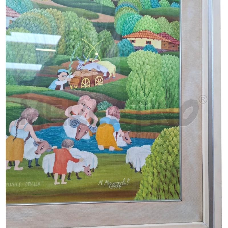 QUADRO KUPANJE OVACA MIHAJLO MARJANCEVIC | Mercatino dell'Usato Arcore 4