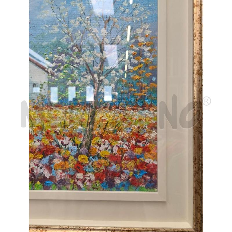 QUADRO PRIMAVERA OLIO SU TELA FIRMATO | Mercatino dell'Usato Arcore 2