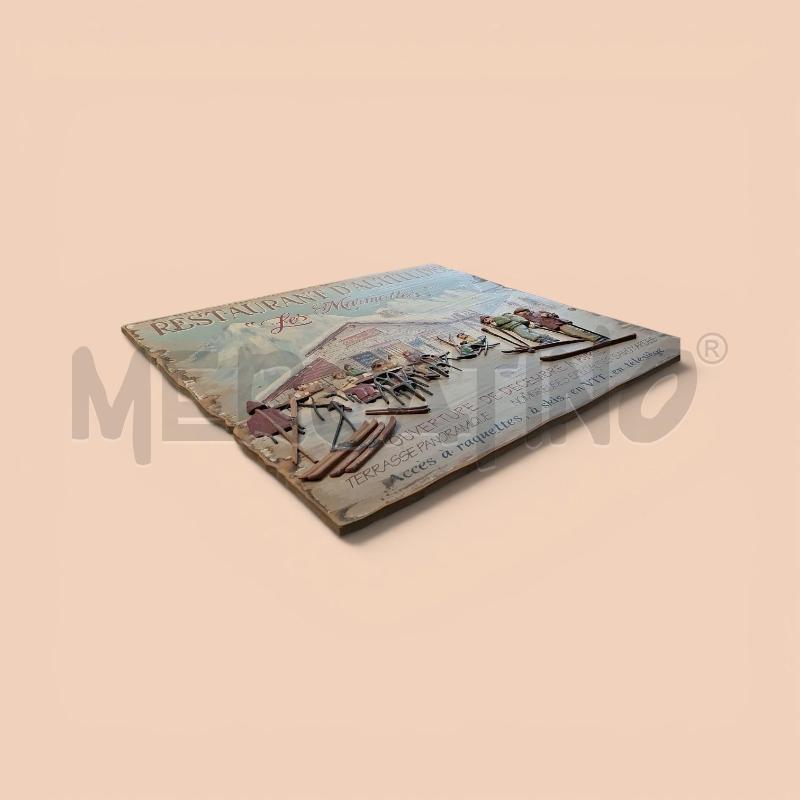 QUADRO RESTAURASNT D'ALTITUDE 70X60 CM CIRCA  | Mercatino dell'Usato Arcore 4