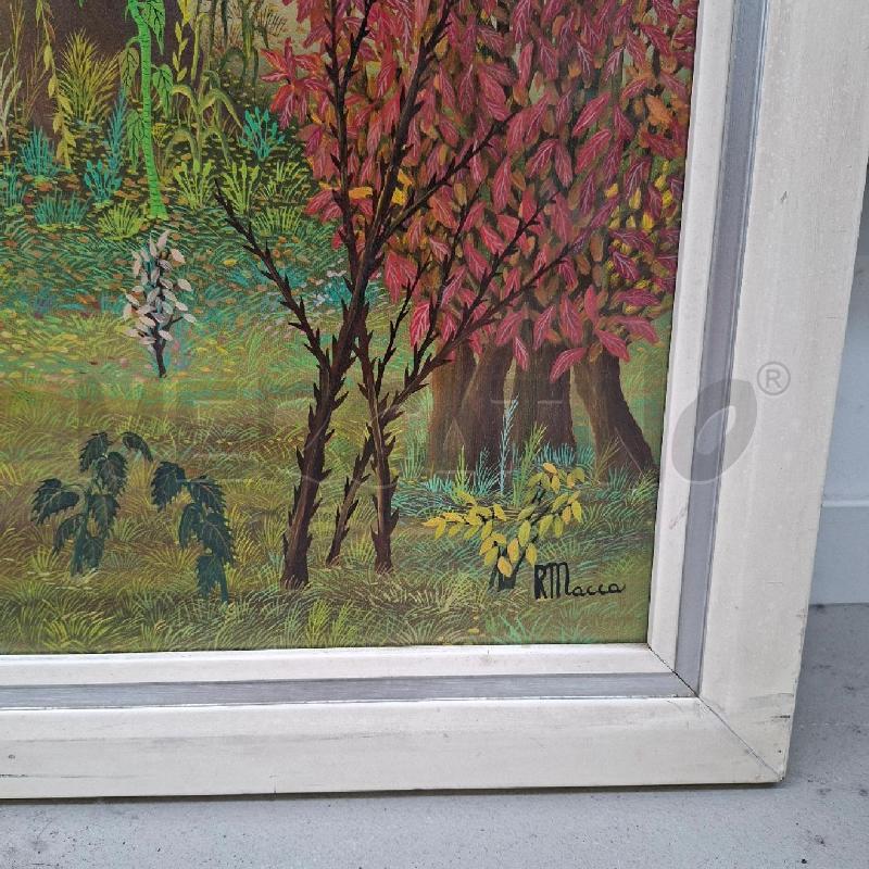 QUADRO RODOLFO MACCA 100X80 CM  | Mercatino dell'Usato Arcore 2