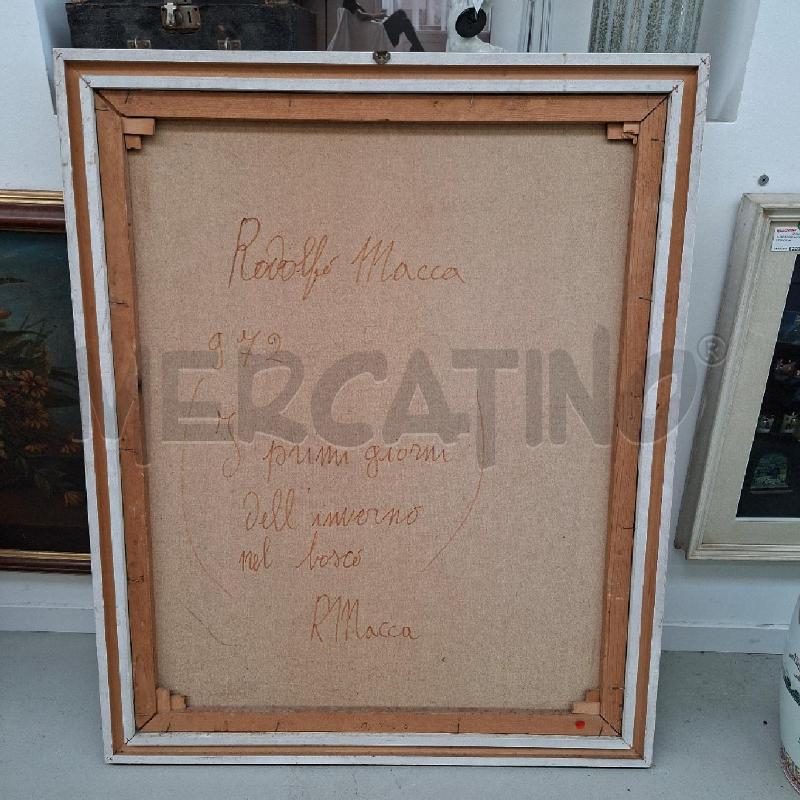 QUADRO RODOLFO MACCA 100X80 CM  | Mercatino dell'Usato Arcore 4
