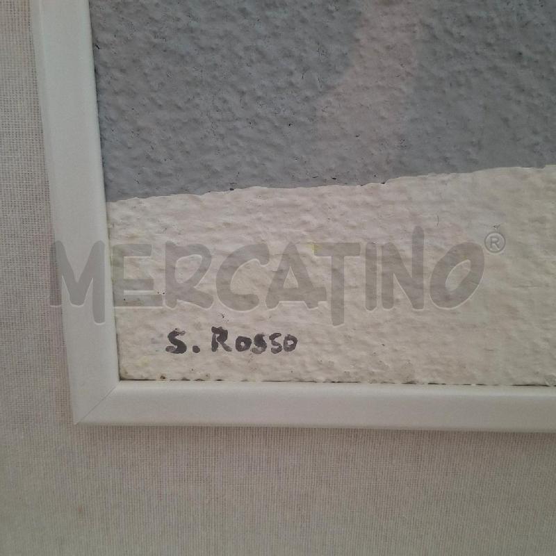 QUADRO S. ROSSO 70X60 PAESAGGIO ASTRATTO  | Mercatino dell'Usato Arcore 2