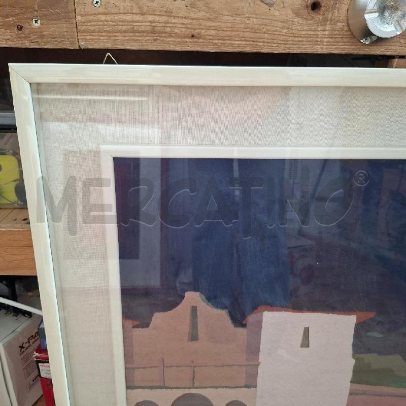 QUADRO S. ROSSO 70X60 PAESAGGIO ASTRATTO  | Mercatino dell'Usato Arcore 3