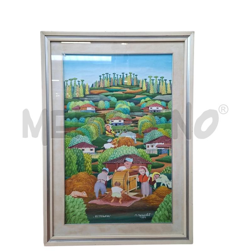 QUADRO VETRENJACA MIHAJLO MARJANCEVIC | Mercatino dell'Usato Arcore 2