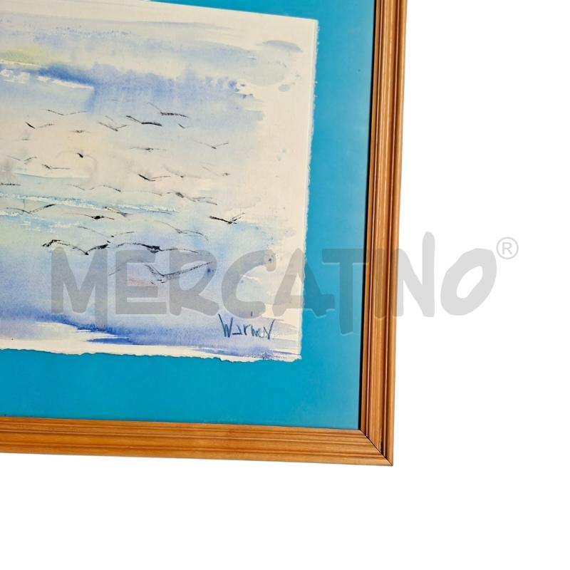QUADRO WARNER 37X57 CM UCCELLINI | Mercatino dell'Usato Arcore 3