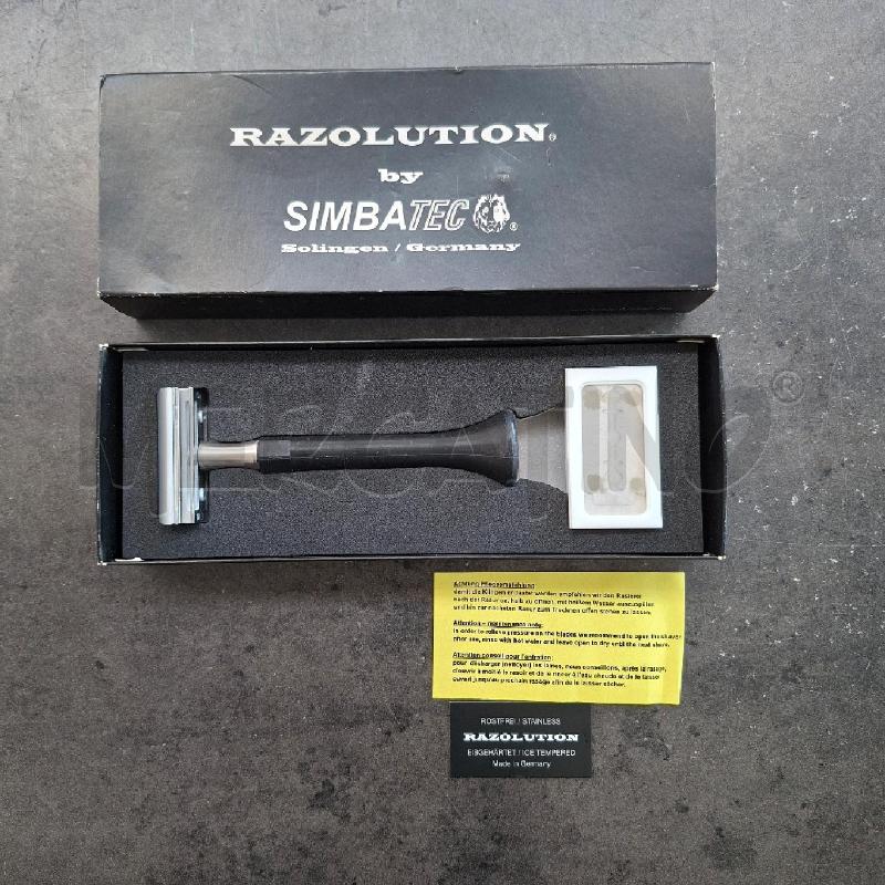 RASOIO RAZOLUTION BY SIMBATEC | Mercatino dell'Usato Arcore 1