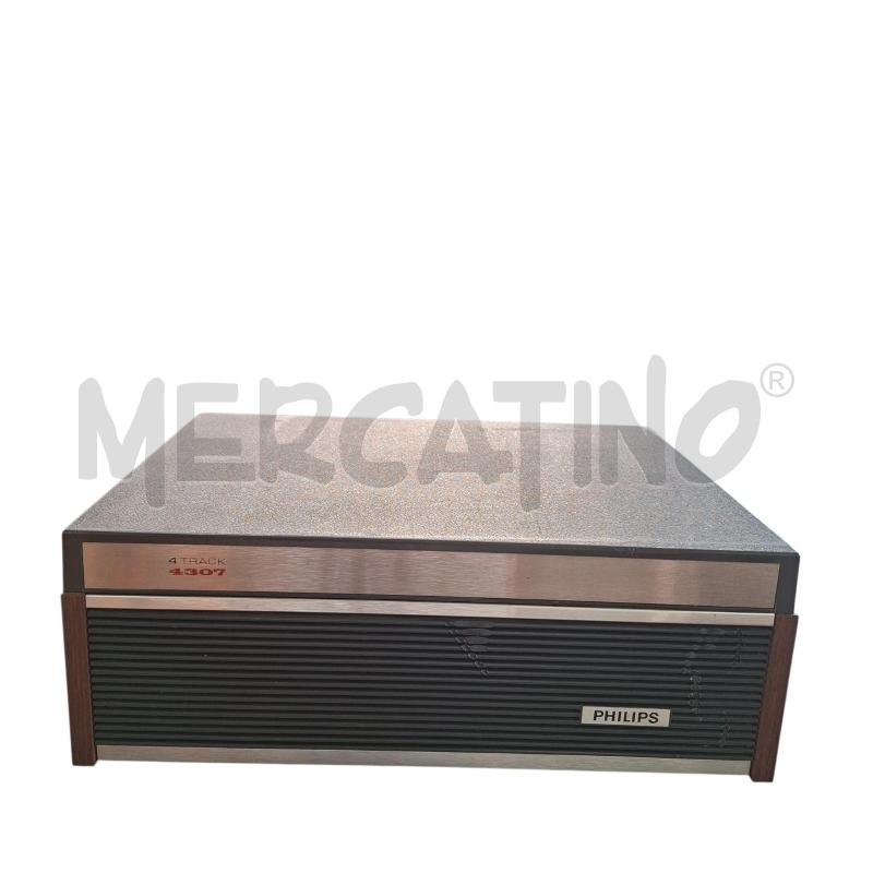 REGISTRATORE PHILIPS 4 TRACK 4307 | Mercatino dell'Usato Arcore 4