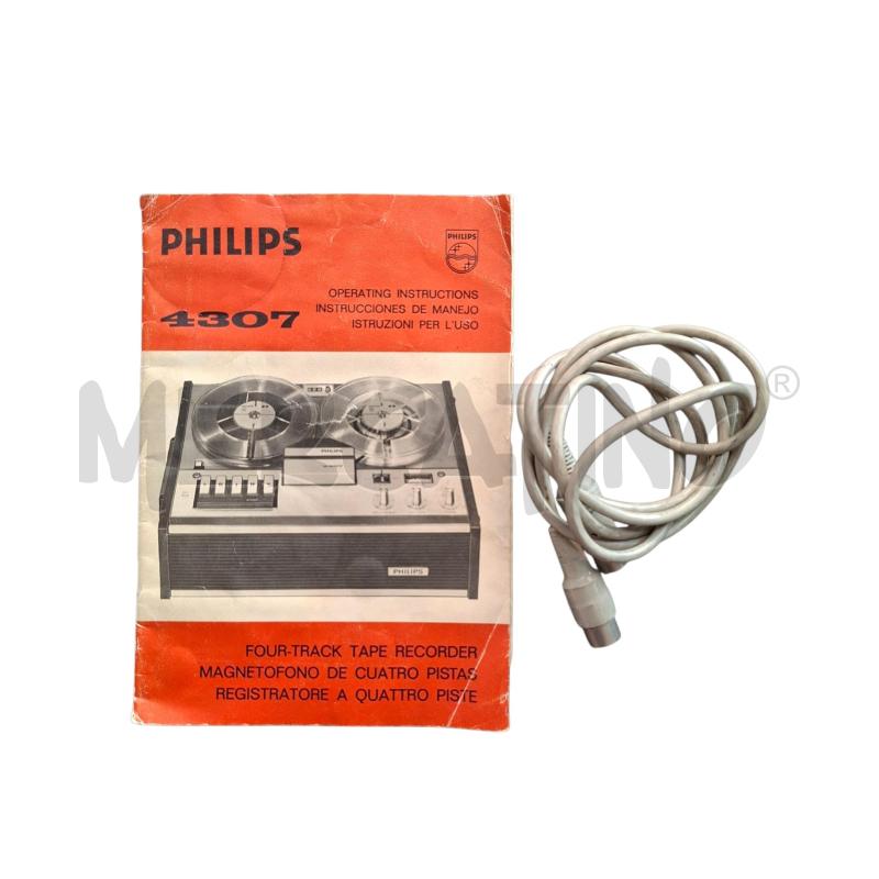 REGISTRATORE PHILIPS 4 TRACK 4307 | Mercatino dell'Usato Arcore 5