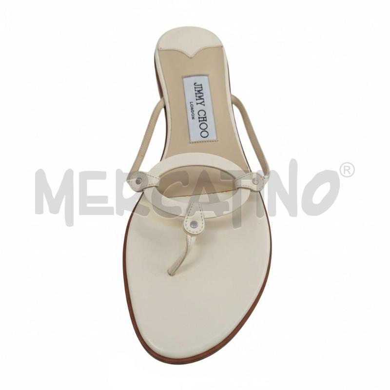 SABOT JIMMY CHOO PANNA TG 37 | Mercatino dell'Usato Arcore 1