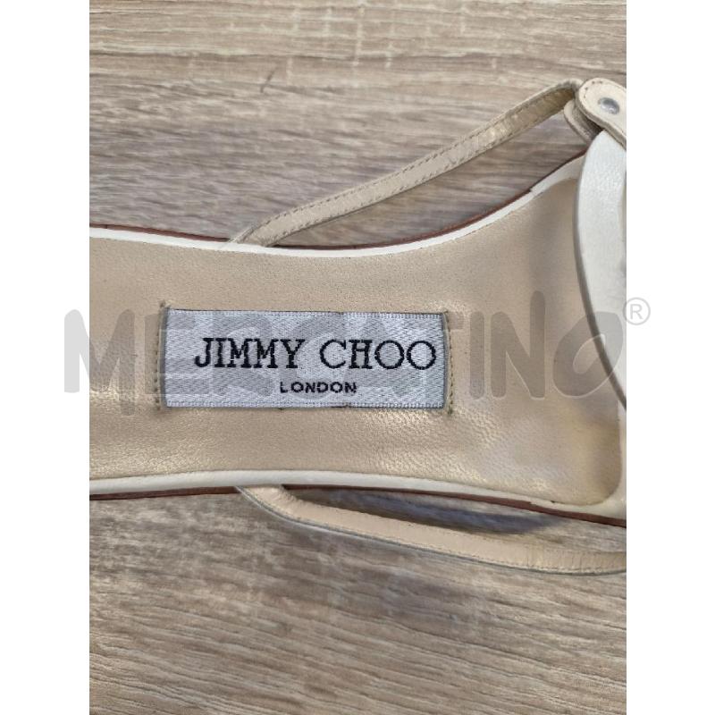 SABOT JIMMY CHOO PANNA TG 37 | Mercatino dell'Usato Arcore 3