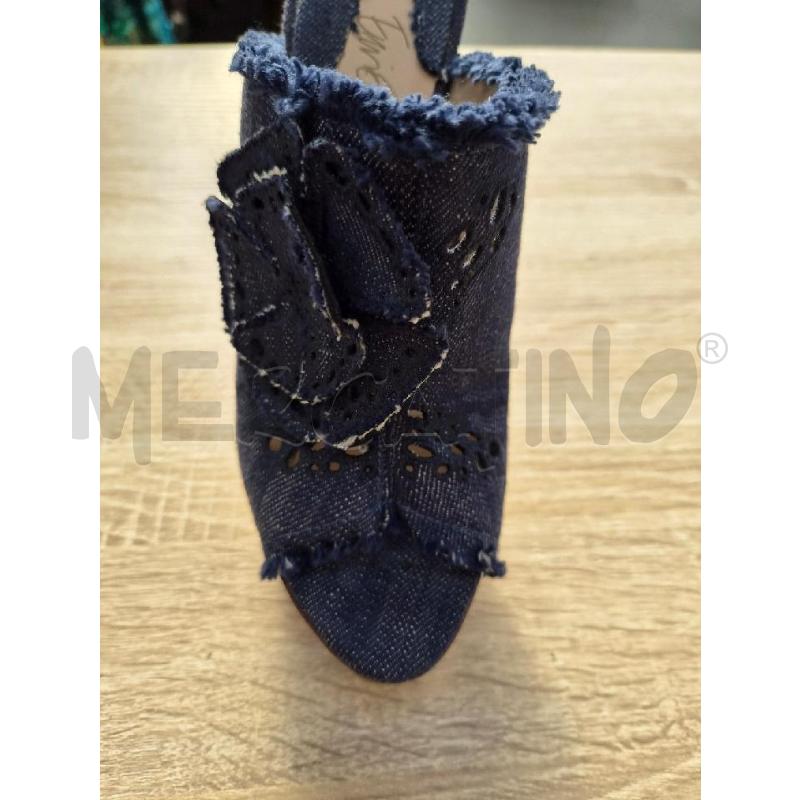SABOT LE SILLA FIORE DENIM BLU N 36 | Mercatino dell'Usato Arcore 3