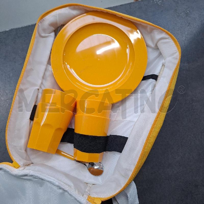 SACCA PICNIC ESTATHE COMPLETO GIALLO | Mercatino dell'Usato Arcore 2