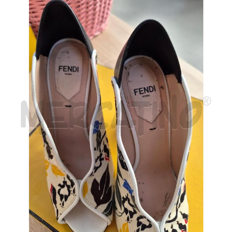 SANDALI DONNA FENDI FLORAL TG 35 | Mercatino dell'Usato Arcore 4