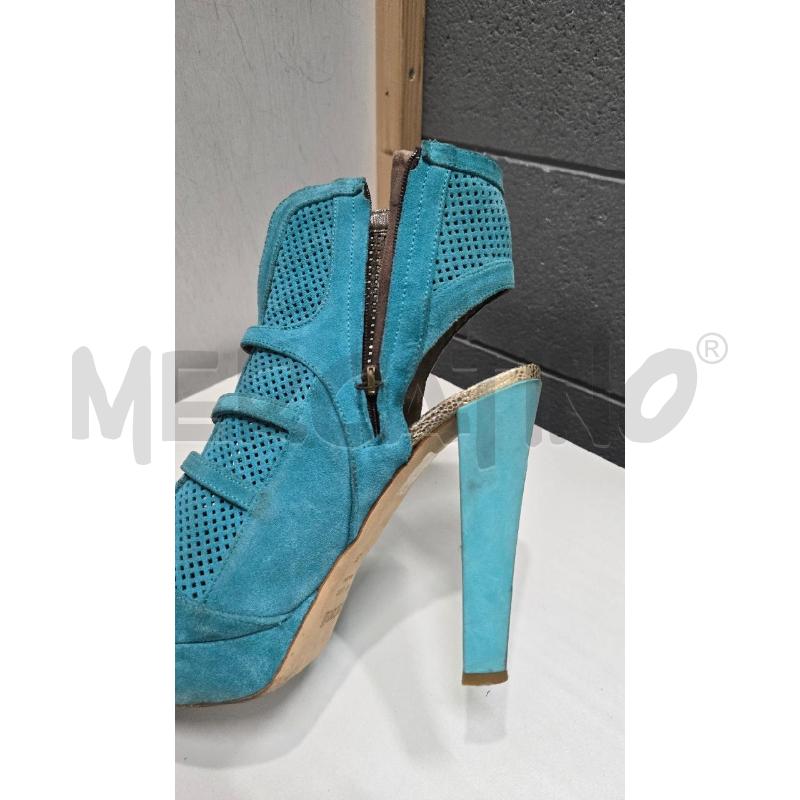 SANDALI DONNA JUST CAVALLI AZZURRI  | Mercatino dell'Usato Arcore 3