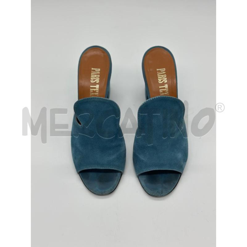 SANDALI DONNA PARIS TEXAS CAMOSCIO OTTANIO (PICCOLO DIFETTO) | Mercatino dell'Usato Arcore 2