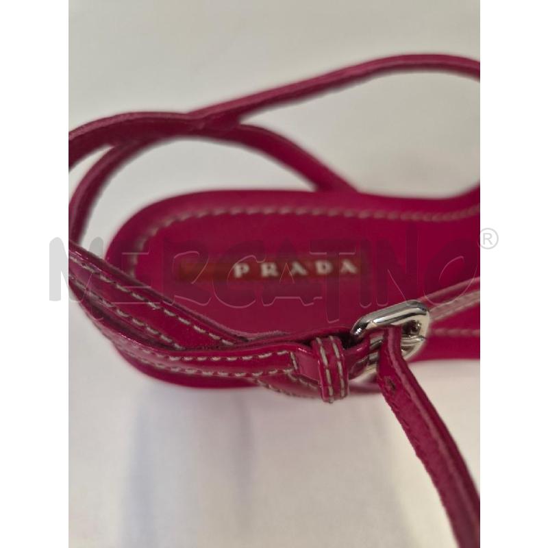 SANDALI DONNA PRADA FUCSIA N 37 | Mercatino dell'Usato Arcore 3
