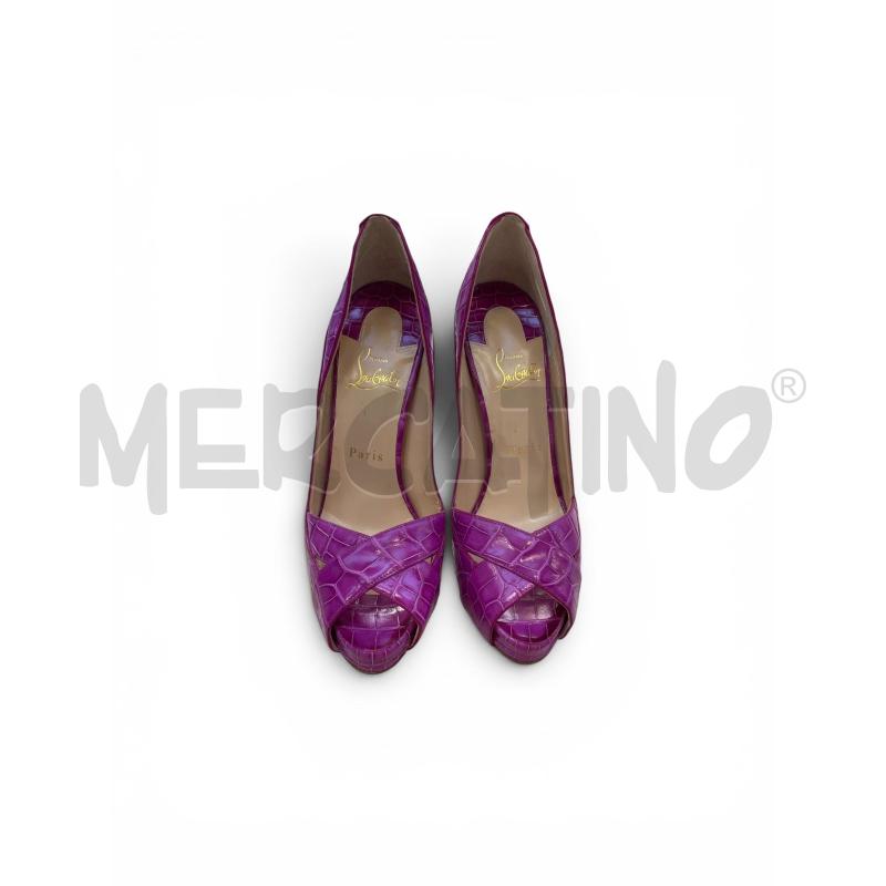 SANDALI D CHRISTIAN LOUBOUTIN PURPLE TG 37.5 | Mercatino dell'Usato Arcore 4