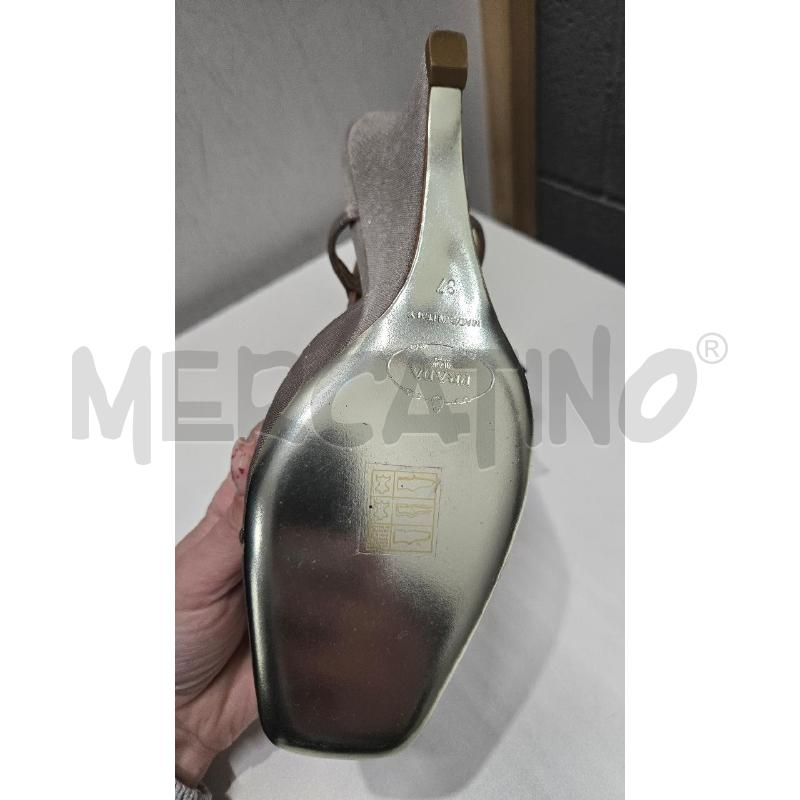 SANDALI PRADA JERSEY LAME 37 MINIZEPPA CON SCATOLA | Mercatino dell'Usato Arcore 4