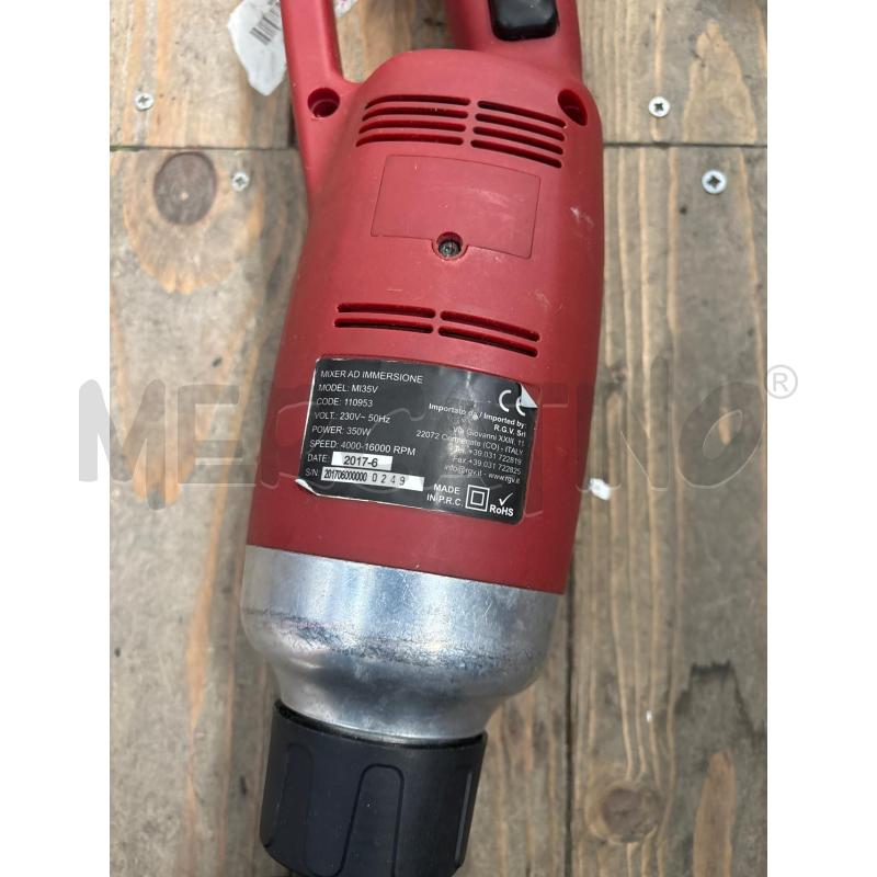 SBATTITORE MI35V ROSSO  | Mercatino dell'Usato Arcore 2